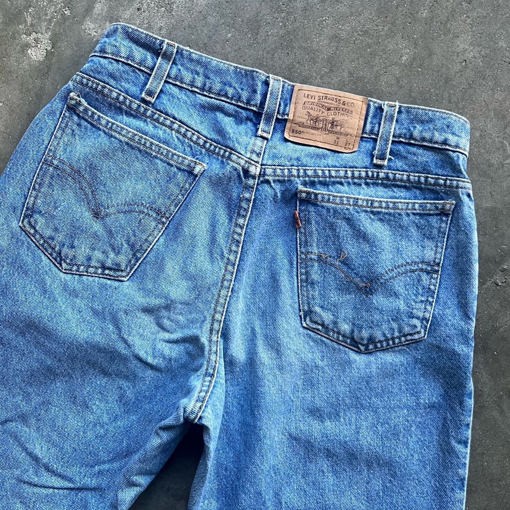 Levi's 550 orange tab- Blue